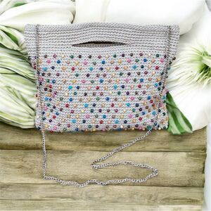 The Sak Crochet Beaded "Back To Bali" Limited Edition Crossbody/Clutch Bag